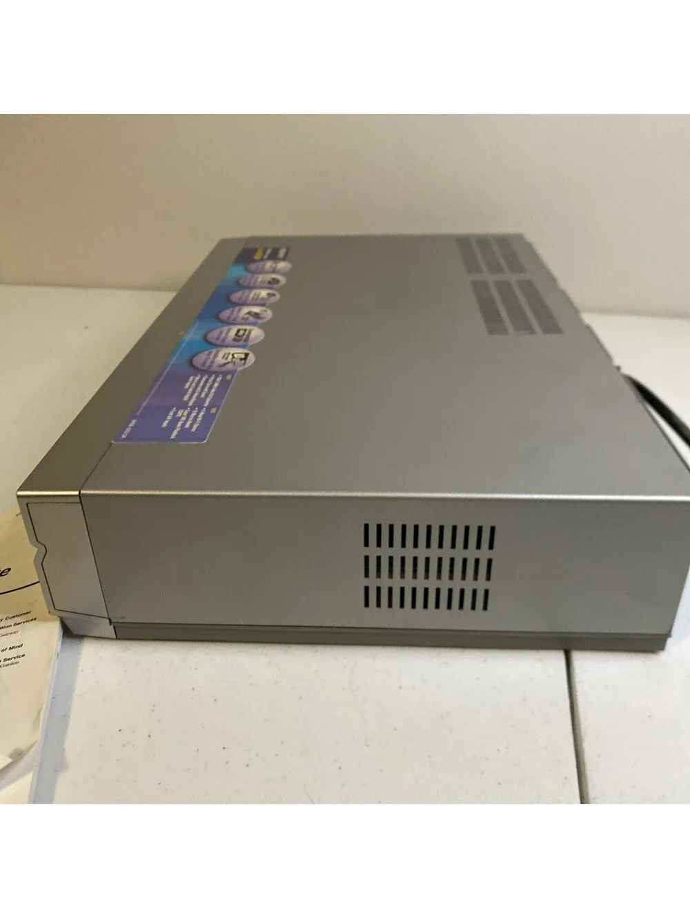 Sony SLV-D271P VCR DVD Combo VHS Player Recorder Not Working No Remote